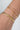 Gedraaide slangenprint armband